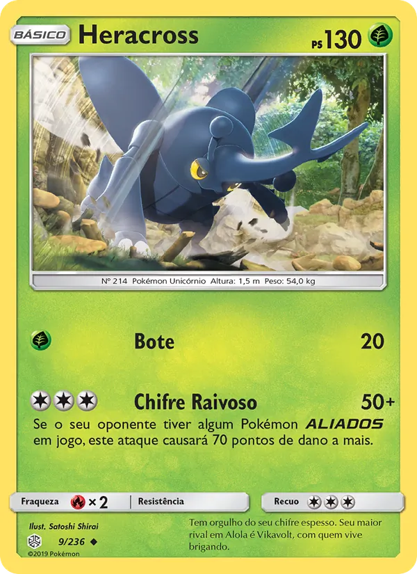 Heracross Eclipse Cósmico 9/236