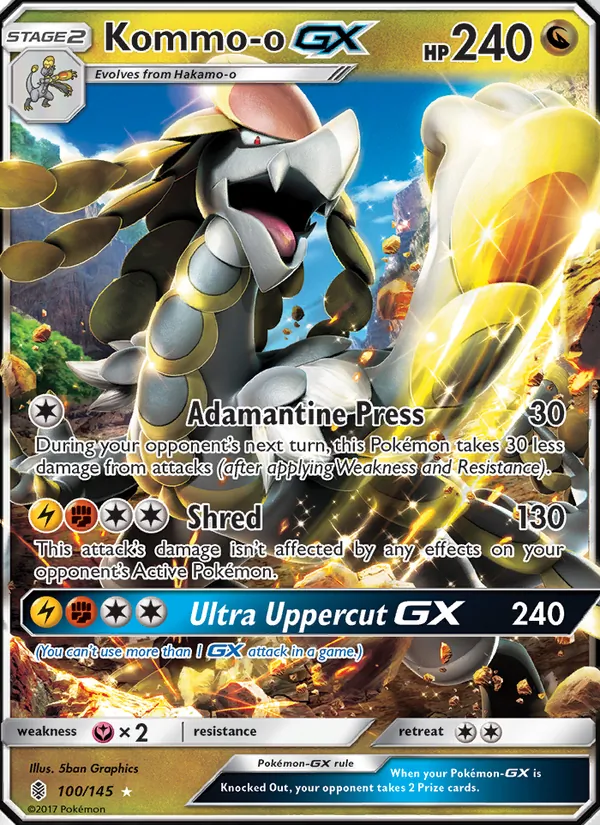 Kommo-o GX Guardians Rising 100/145