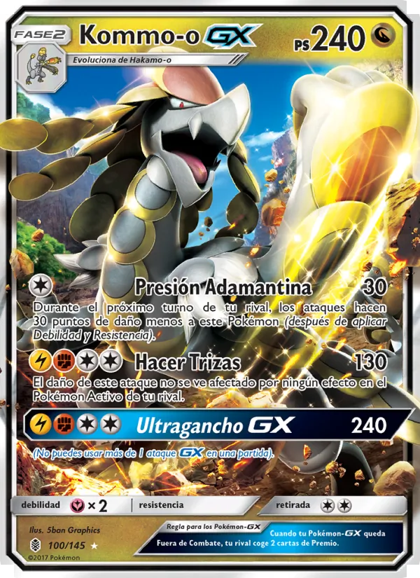 Kommo-o GX Albor de Guadianes 100/145