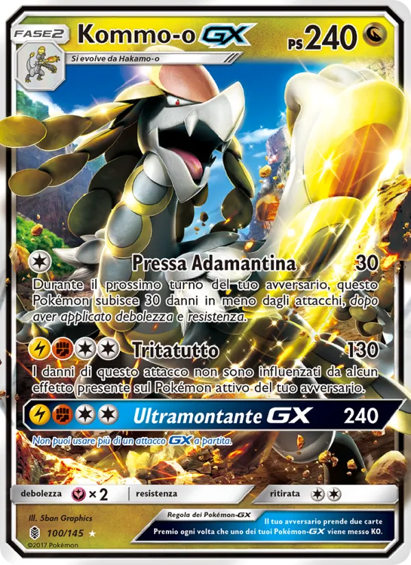 Kommo-o GX Guardiani Nascenti 100/145
