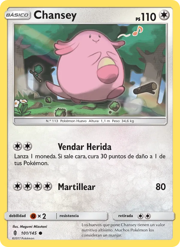 Chansey Albor de Guadianes 101/145