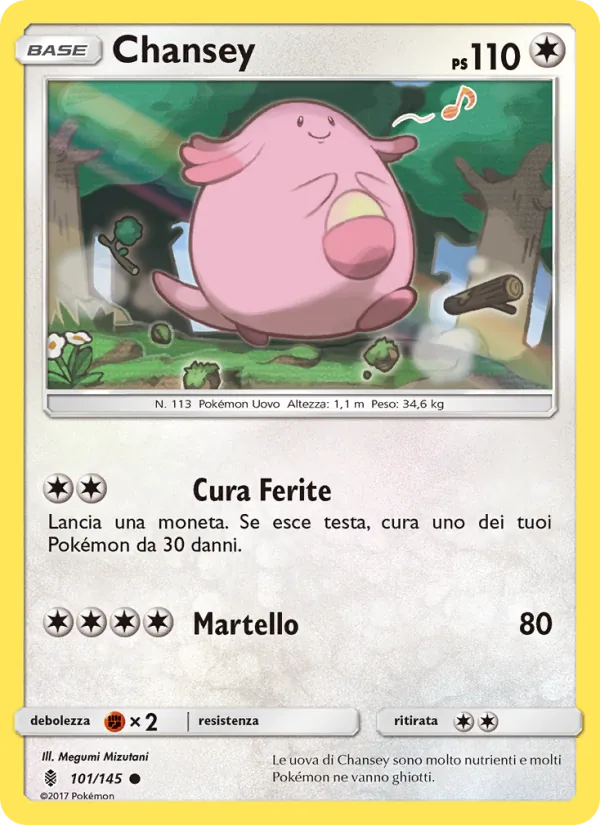 Chansey Guardiani Nascenti 101/145