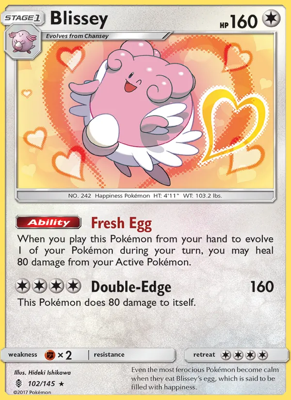 Blissey Guardians Rising 102/145