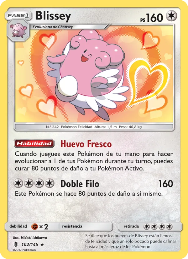 Blissey Albor de Guadianes 102/145
