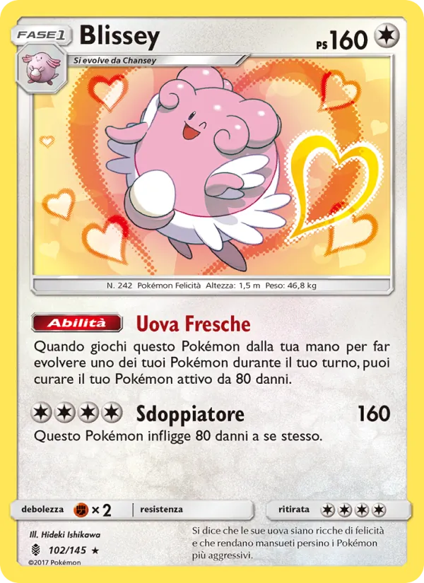 Blissey Guardiani Nascenti 102/145