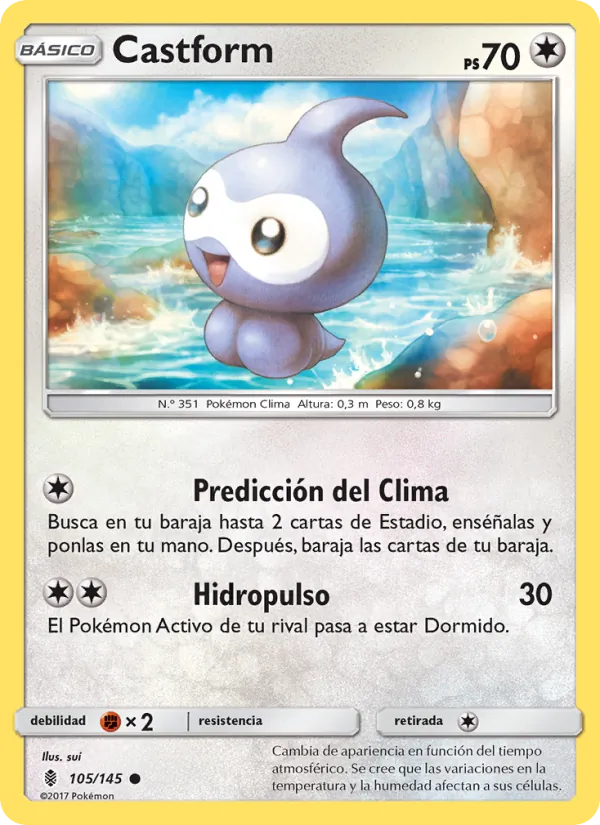 Castform Albor de Guadianes 105/145