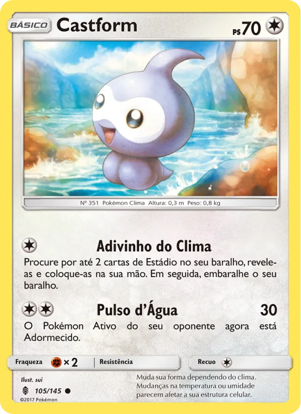 Castform Guardiões Ascendentes 105/145