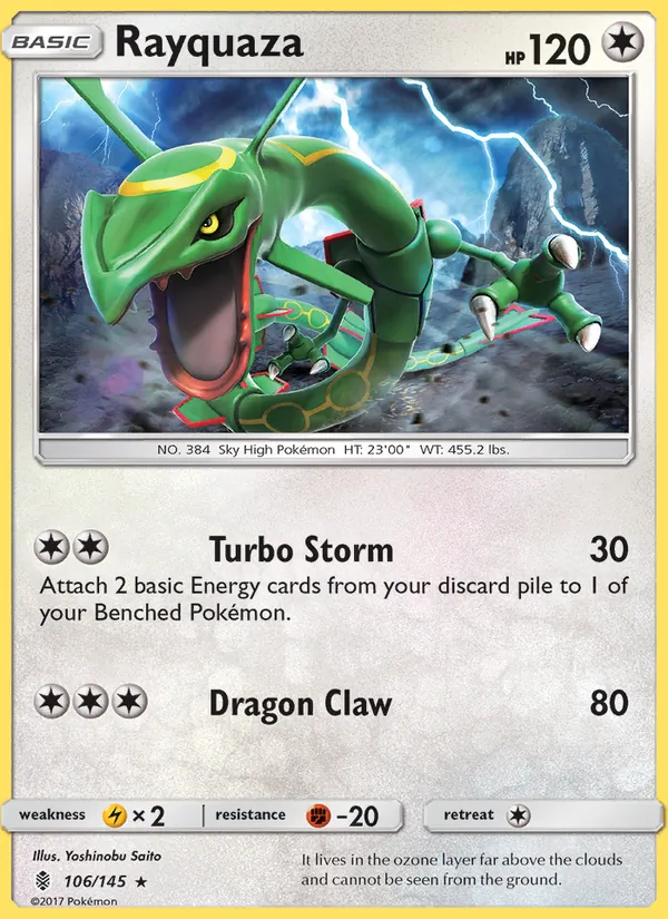 Rayquaza Guardians Rising 106/145