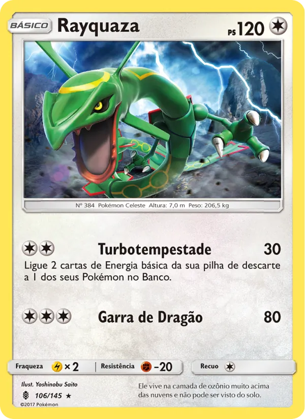 Rayquaza Guardiões Ascendentes 106/145