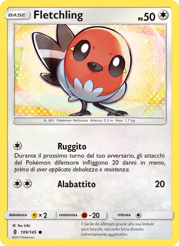 Fletchling Guardiani Nascenti 109/145