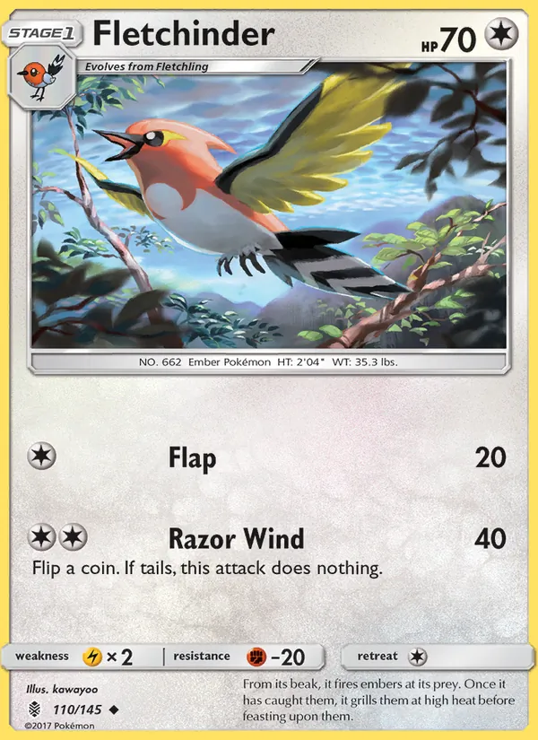 Fletchinder Guardians Rising 110/145