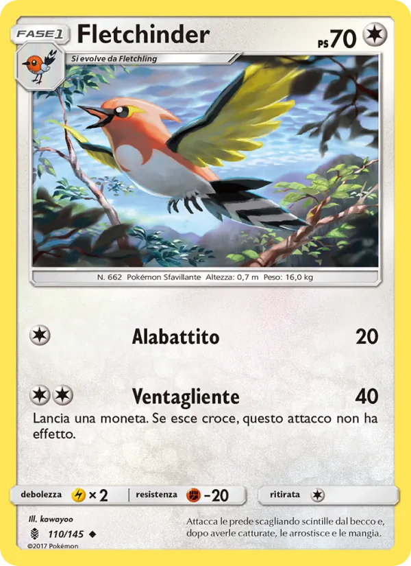 Fletchinder Guardiani Nascenti 110/145