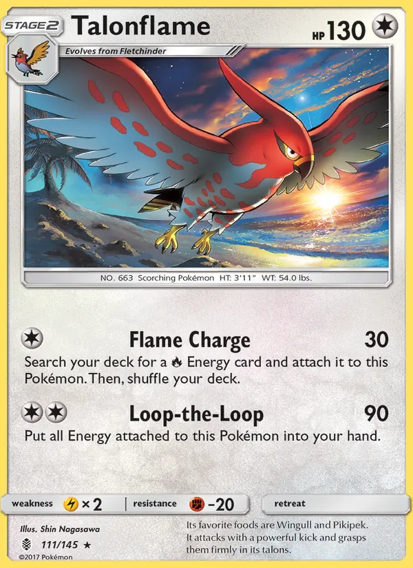 Talonflame Guardians Rising 111/145