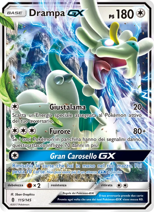 Drampa GX Guardiani Nascenti 115/145