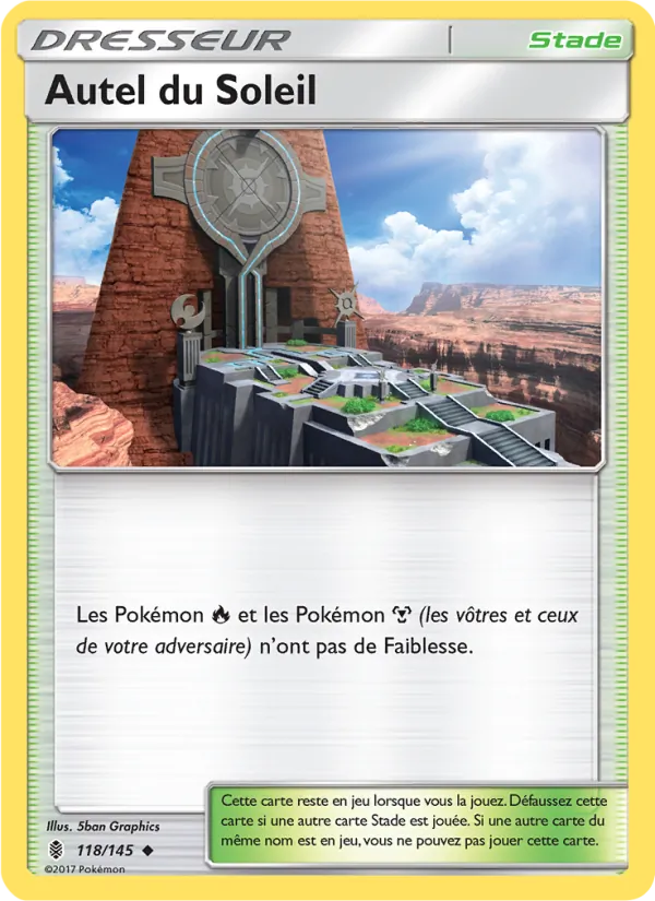 Autel du Soleil Gardiens Ascendants 118/145