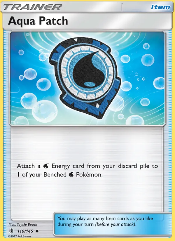 Aqua Patch Guardians Rising 119/145