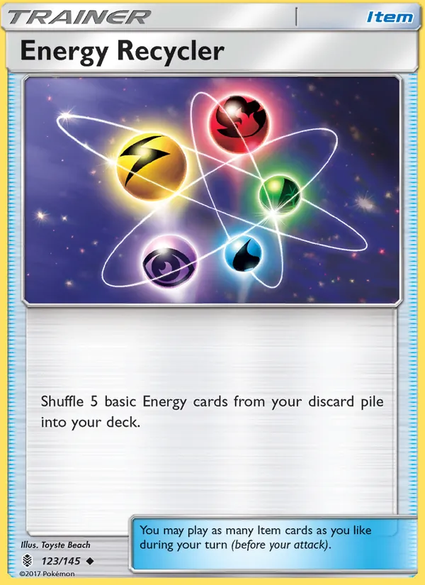 Energy Recycler Guardians Rising 123/145