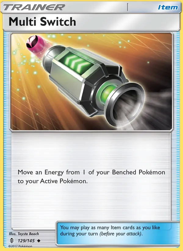 Multi Switch Guardians Rising 129/145
