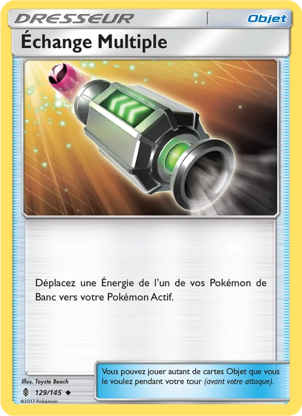 Échange Multiple Gardiens Ascendants 129/145