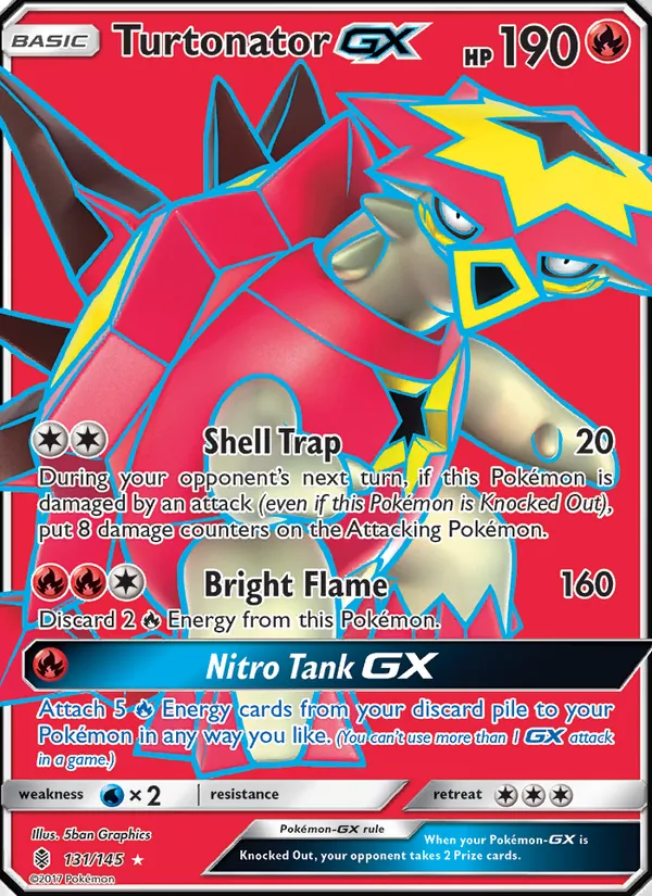 Turtonator GX Guardians Rising 131/145
