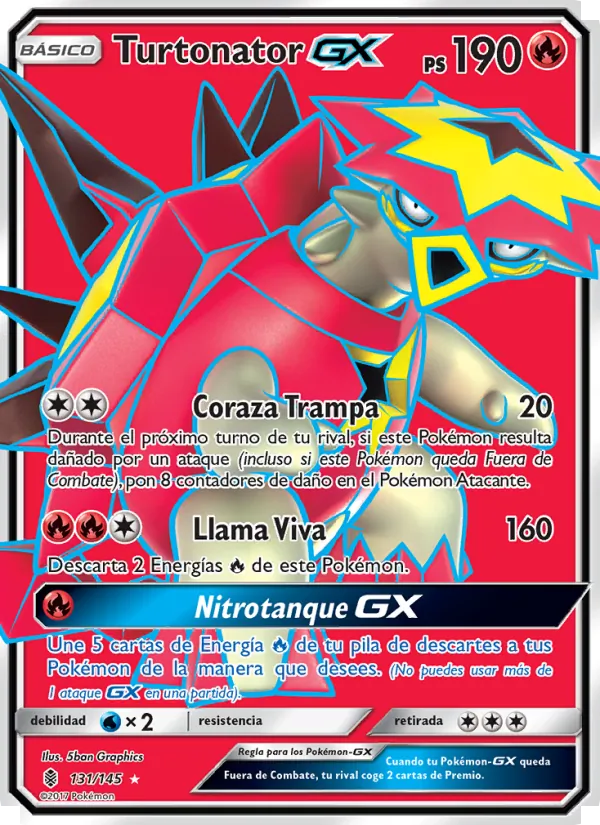 Turtonator GX Albor de Guadianes 131/145