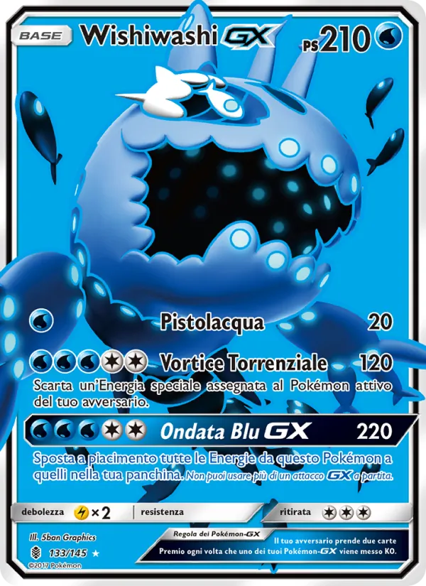 Wishiwashi GX Guardiani Nascenti 133/145