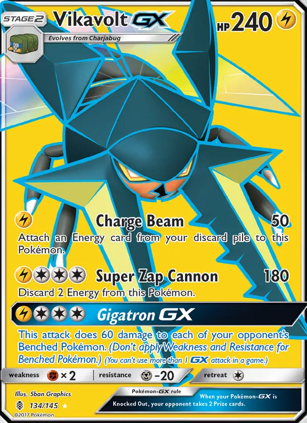 Vikavolt GX Guardians Rising 134/145