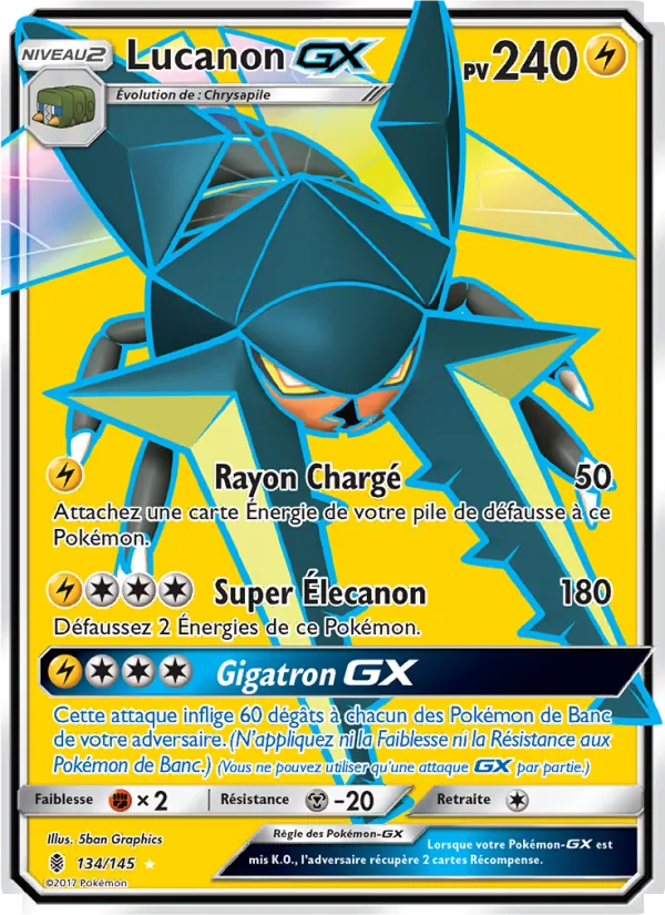 Lucanon GX Gardiens Ascendants 134/145