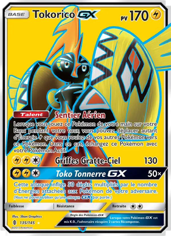 Tokorico GX Gardiens Ascendants 135/145