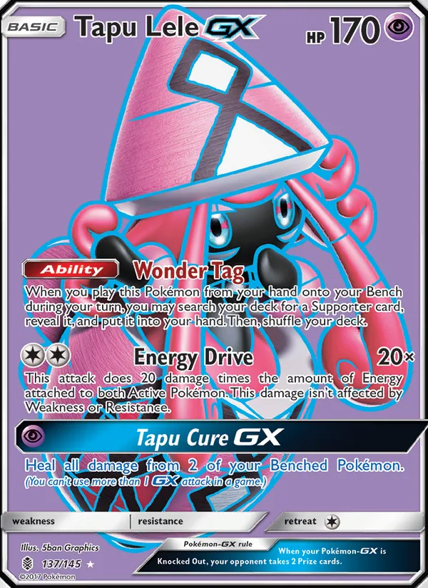 Tapu Lele GX Guardians Rising 137/145
