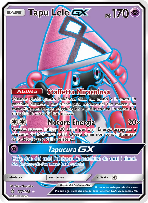 Tapu Lele GX Guardiani Nascenti 137/145