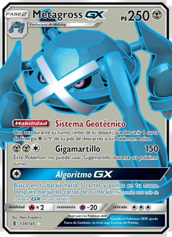 Metagross GX Albor de Guadianes 139/145