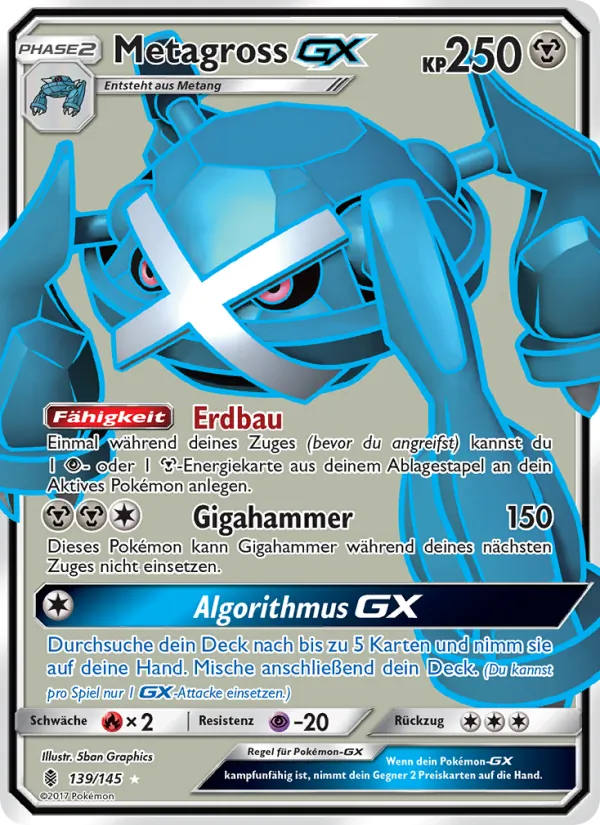 Metagross GX Stunde der Wächter 139/145