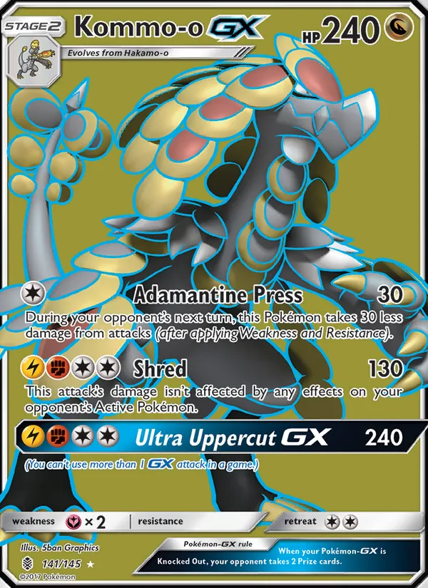 Kommo-o GX Guardians Rising 141/145