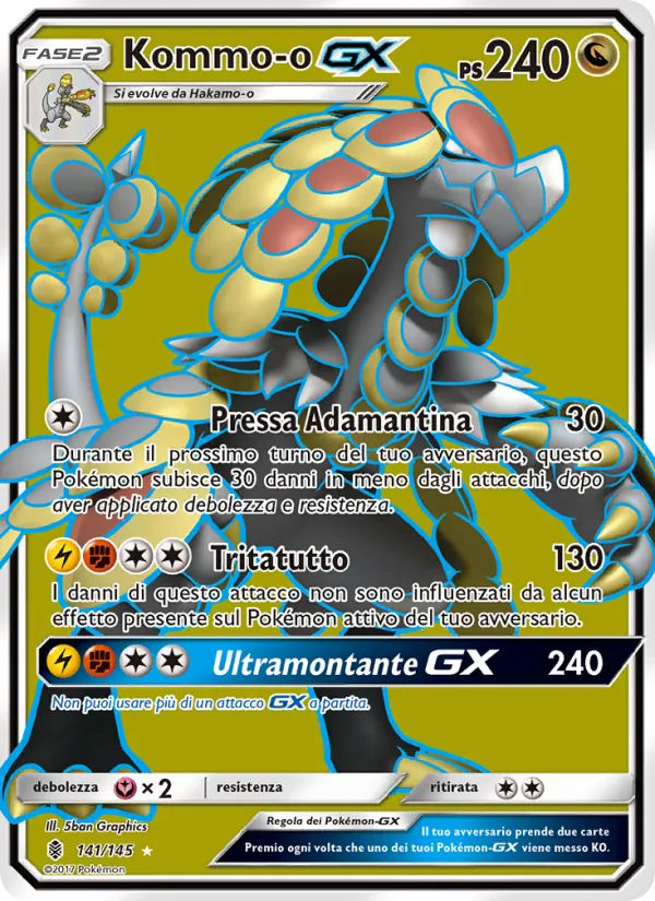 Kommo-o GX Guardiani Nascenti 141/145