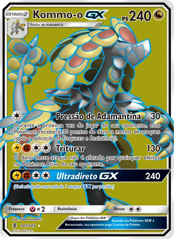 Kommo-o GX Guardiões Ascendentes 141/145