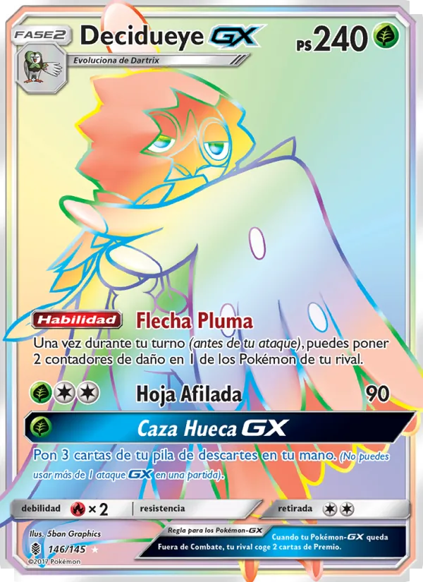 Decidueye GX Albor de Guadianes 146/145