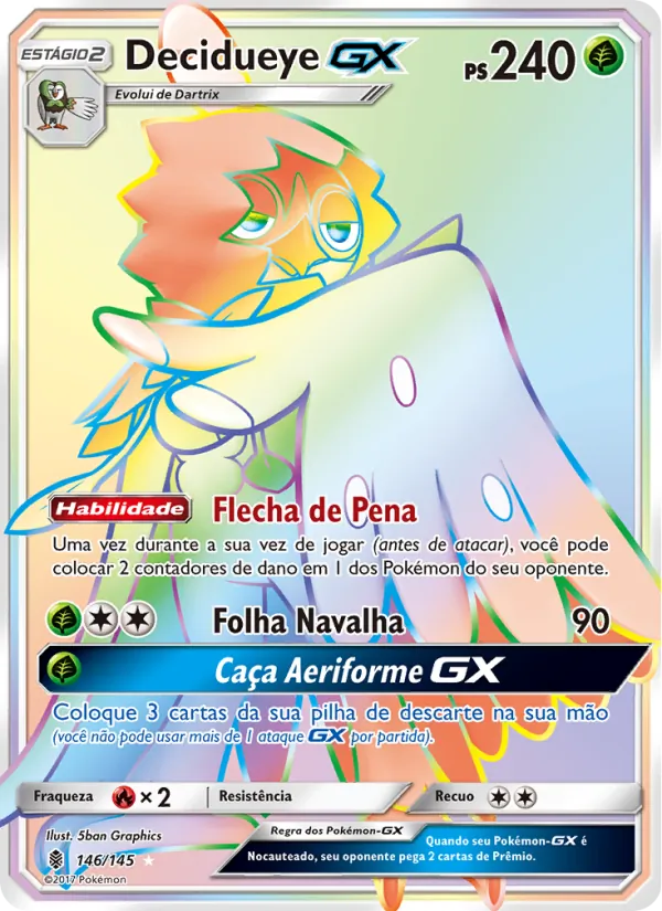 Decidueye GX Guardiões Ascendentes 146/145