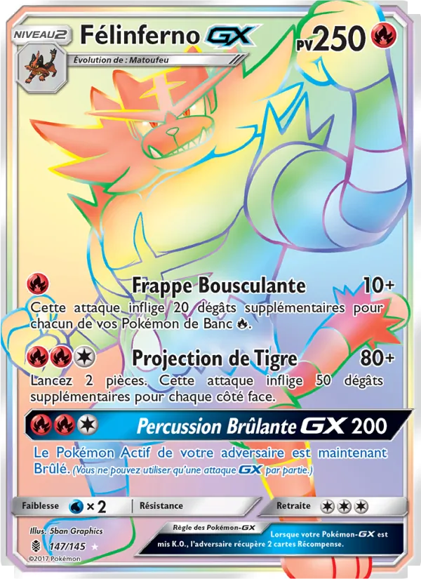 Félinferno GX Gardiens Ascendants 147/145