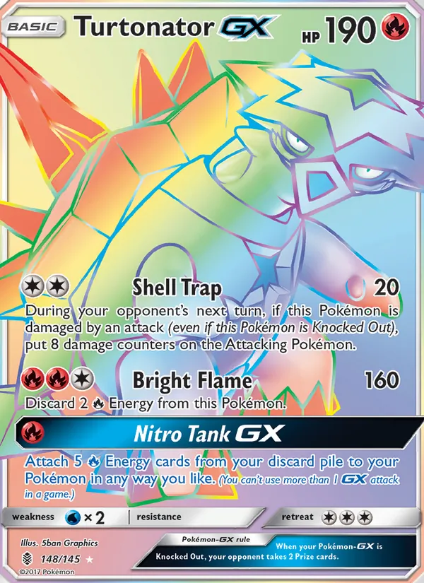 Turtonator GX Guardians Rising 148/145