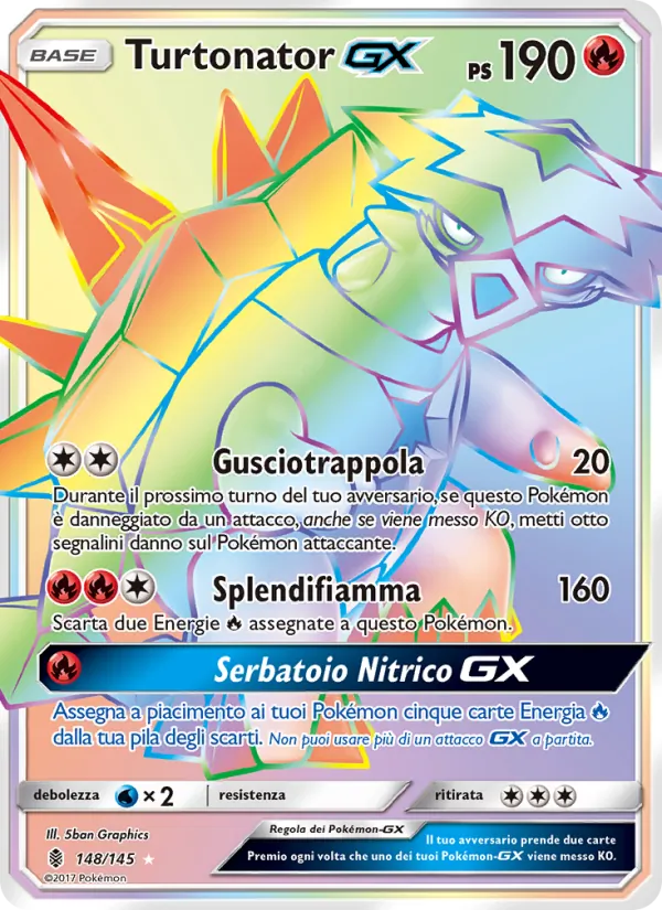 Turtonator GX Guardiani Nascenti 148/145