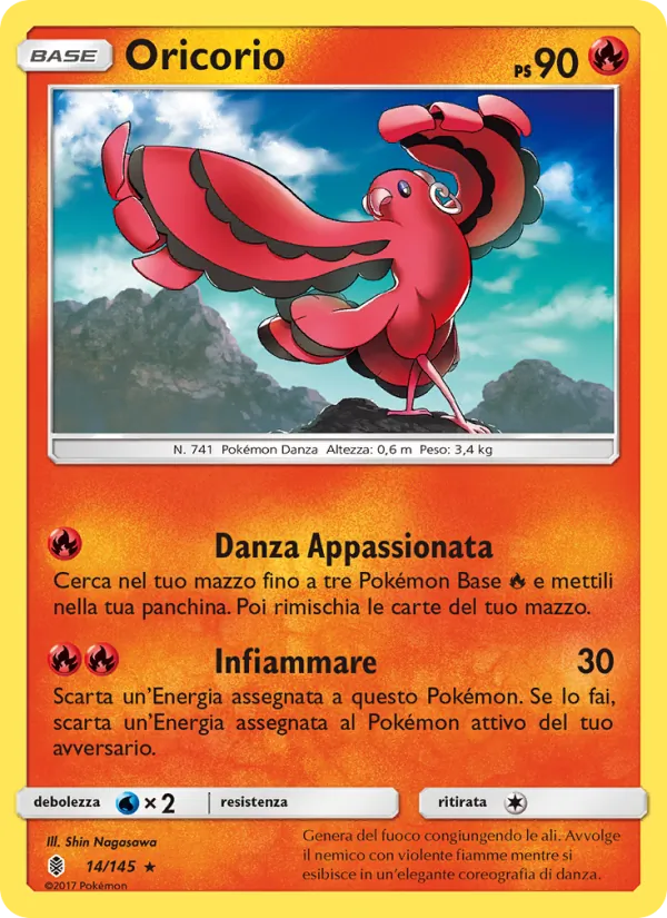 Oricorio Guardiani Nascenti 14/145
