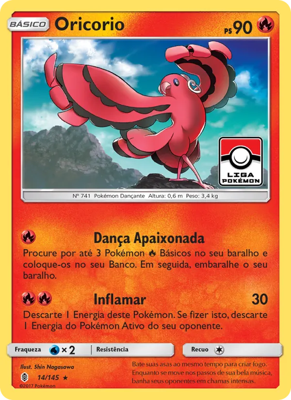 Oricorio Guardiões Ascendentes 14/145