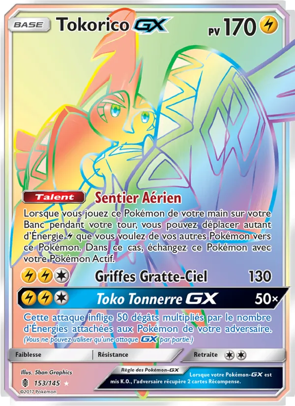Tokorico GX Gardiens Ascendants 153/145