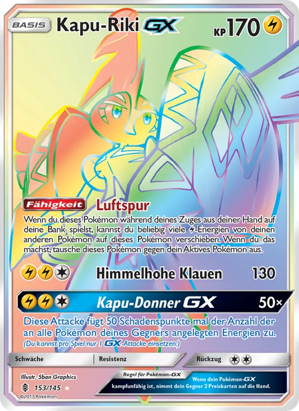 Kapu-Riki GX Stunde der Wächter 153/145