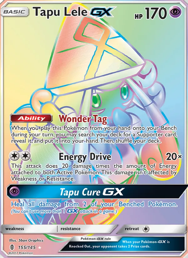 Tapu Lele GX Guardians Rising 155/145
