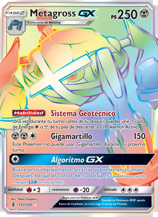Metagross GX Albor de Guadianes 157/145