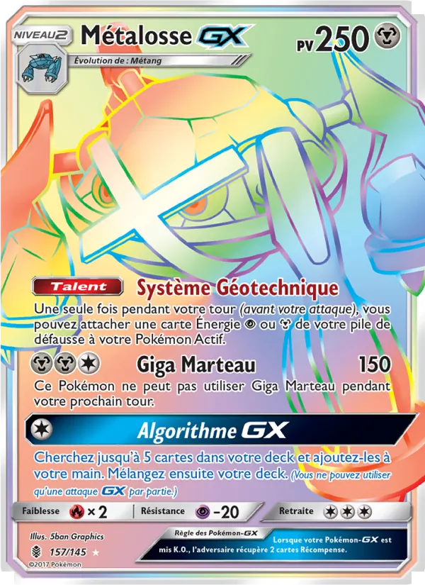 Métalosse GX Gardiens Ascendants 157/145