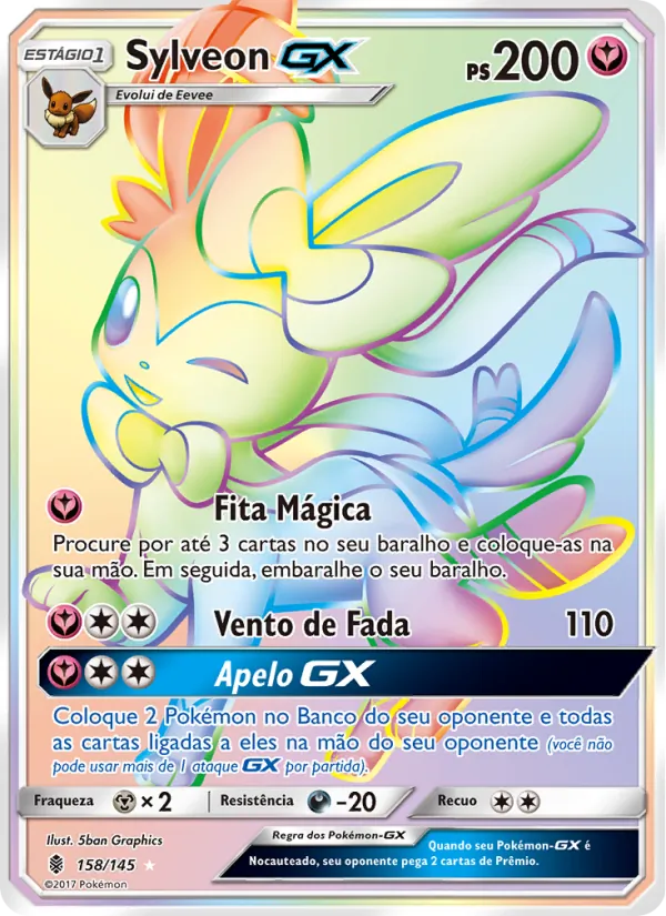 Sylveon GX Guardiões Ascendentes 158/145