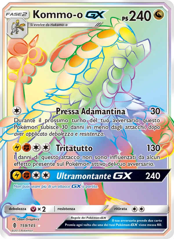 Kommo-o GX Guardiani Nascenti 159/145